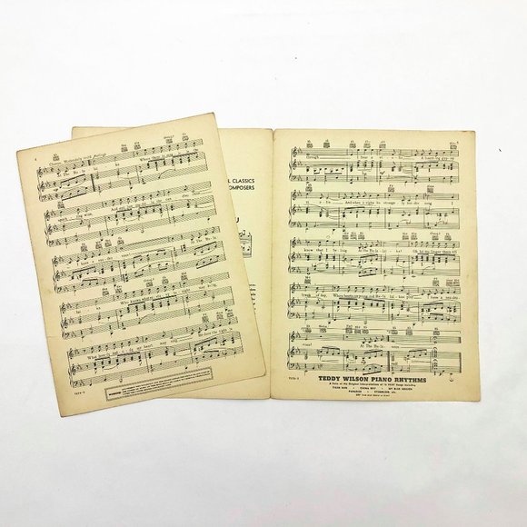 Sheet Music At The Balalaika Nelson Eddy Ilona Massey George Posford 1939 - Picture 4 of 4